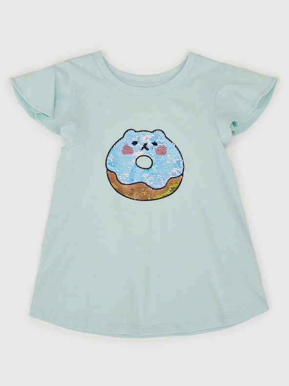 GAP Gyerek póló flitterekkel GAP