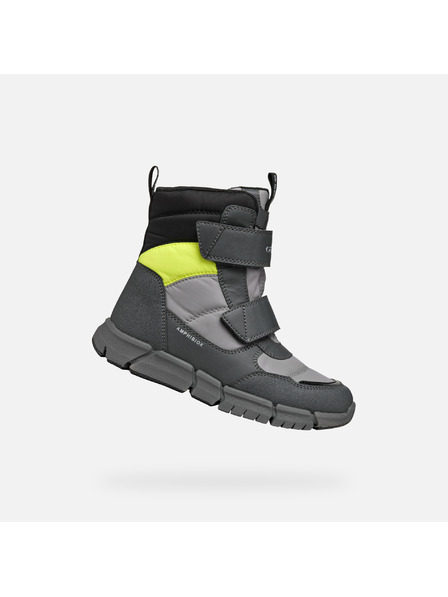 Geox Szürke Geox Flexyper B Abx fiú bokacsizma