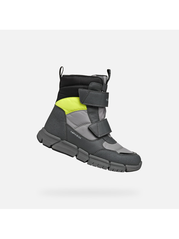 Geox Szürke Geox Flexyper B Abx fiú bokacsizma