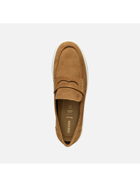 Geox Világosbarna Geox Spherica ECUB-1 férfi mokaszín