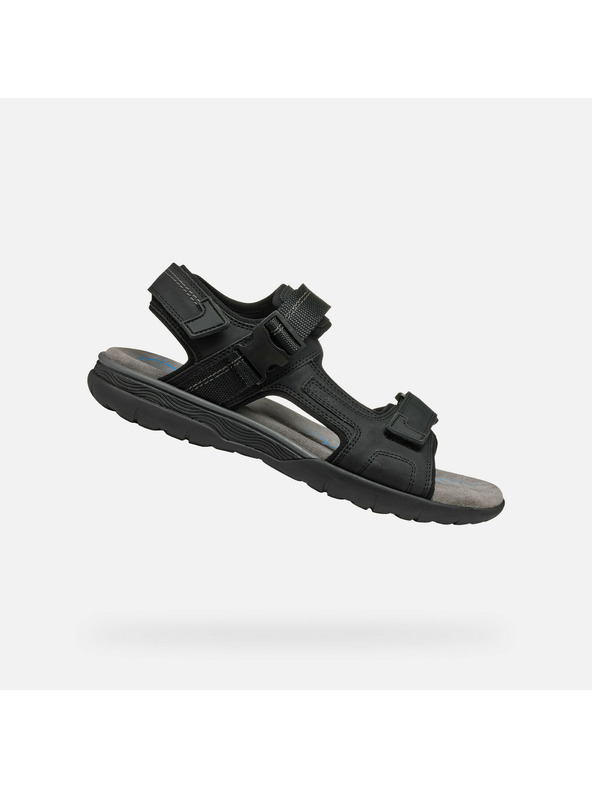 Geox Fekete Geox Spherica EC5 férfi szandál