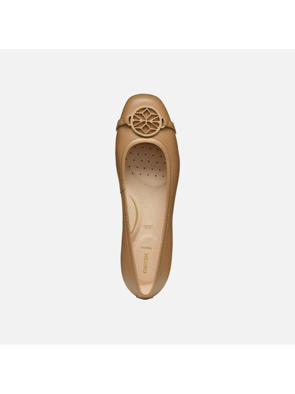 Geox Beige Geox Annytah women's ballet flats