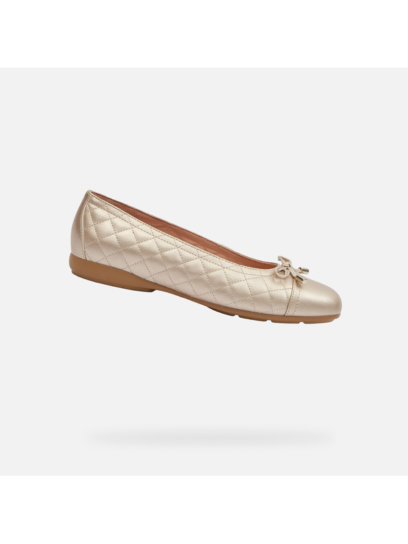 Geox Gold Geox Annytah women's ballet flats