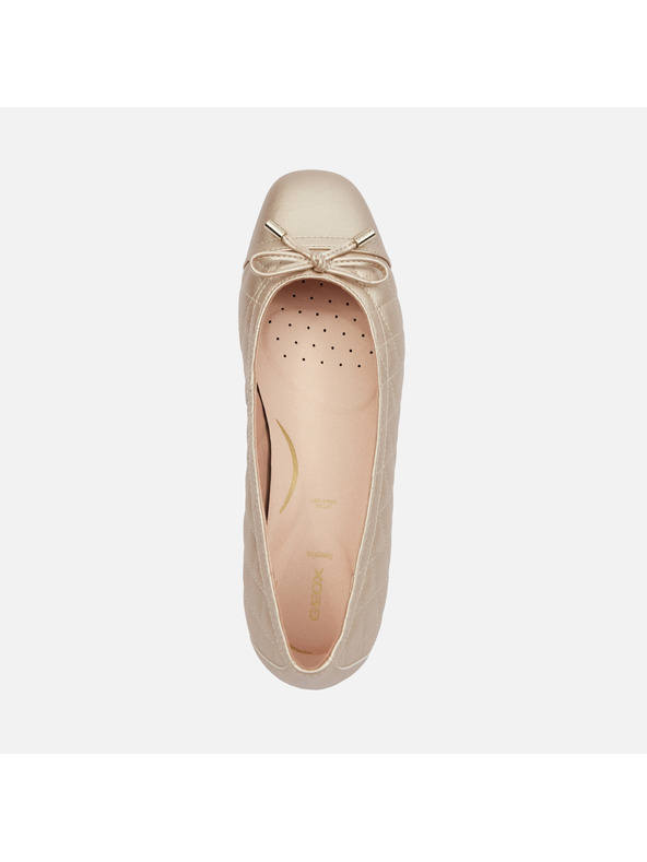 Geox Gold Geox Annytah women's ballet flats