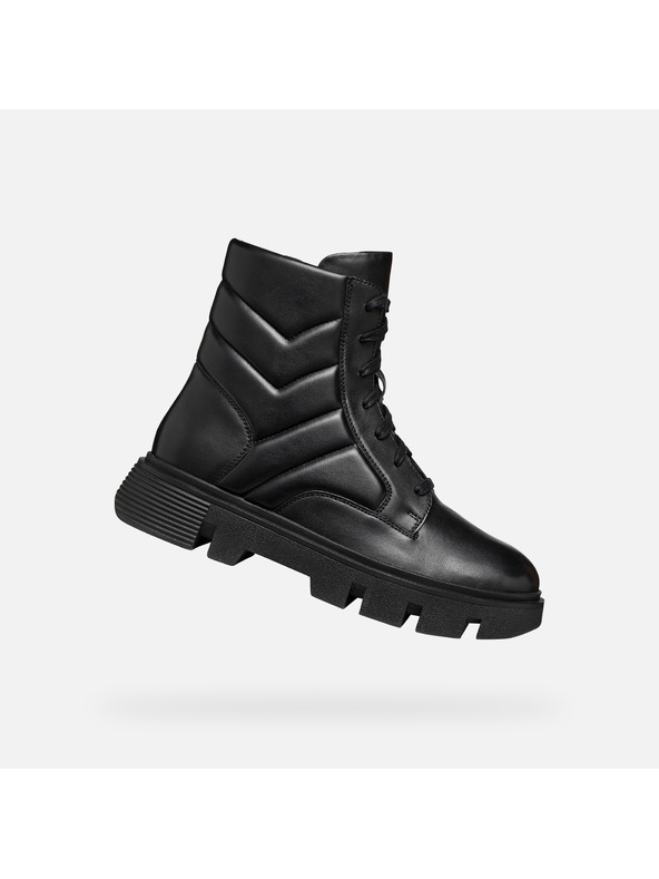 Geox Fekete Női bokacsizma Geox Vilde