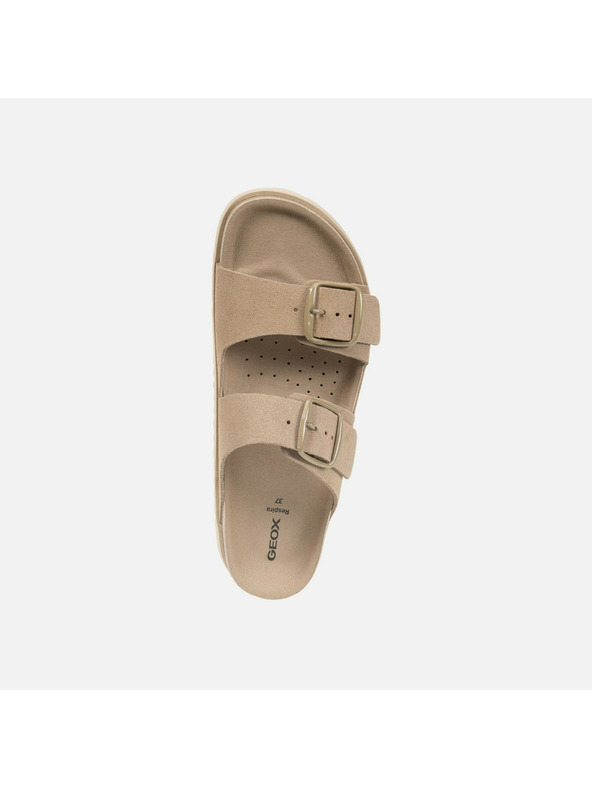 Geox Bézs Geox Sandybett női papucs