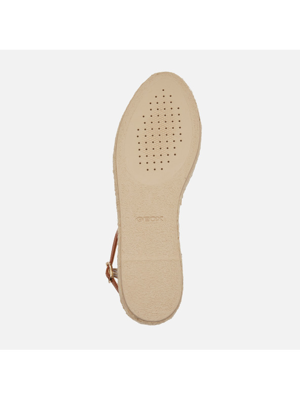 Geox Világosbarna Geox D Lampedusa női szandál