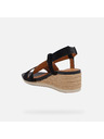 Geox Fekete női szandál Geox Ischia Corda
