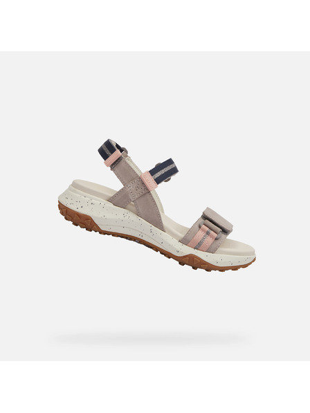 Geox Szürke női szandál Geox Sorapis + Grip