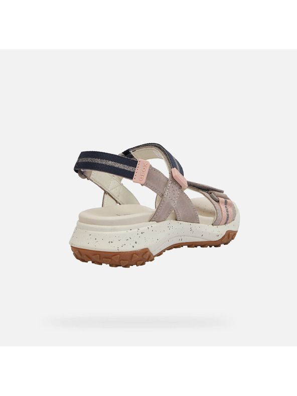 Geox Szürke női szandál Geox Sorapis + Grip