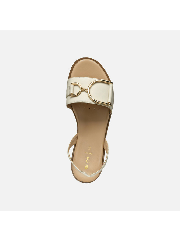 Geox Krémszínű női szandál Geox Naileen