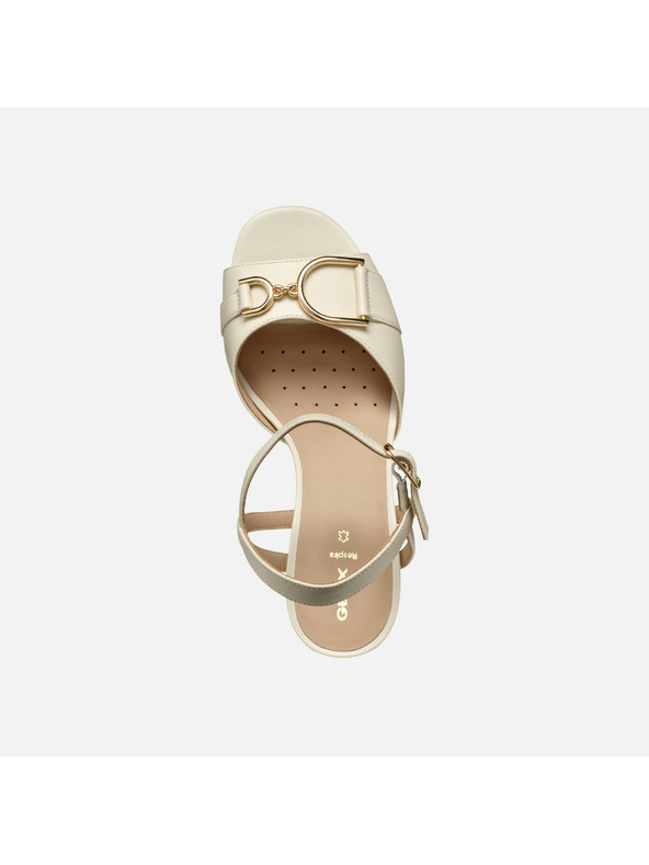 Geox Krémszínű női szandál Geox Neeraklia 80