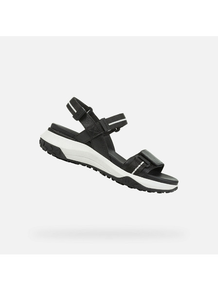 Geox Fekete női szandál Geox Sorapis + Grip