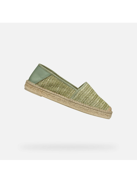 Geox Világoszöld Geox Lampedusa női espadrilles