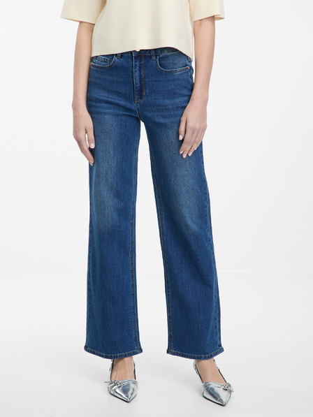 Orsay ORSAY kék női wide leg farmernadrág