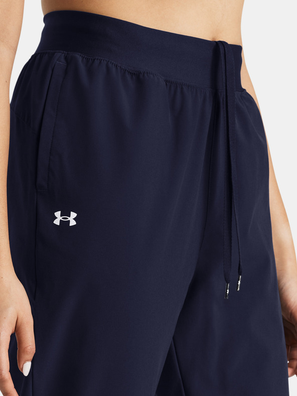 Under Armour Női sportnadrág Under Armour UA Rival Hi Rise Woven Pant-BLU