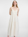Orsay ORSAY krémszínű női midi ruha
