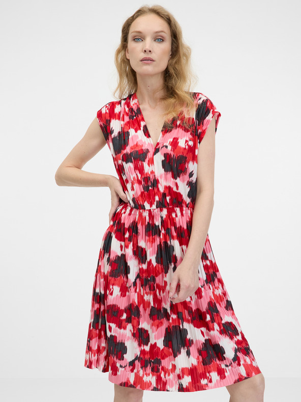 Orsay ORSAY piros női térdig érő ruha