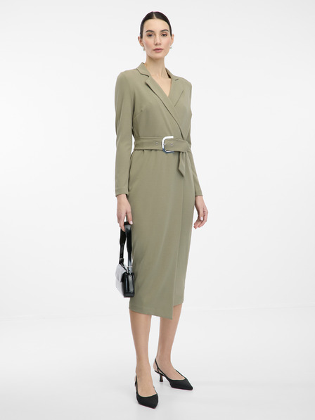 Orsay ORSAY khaki női midi ruha