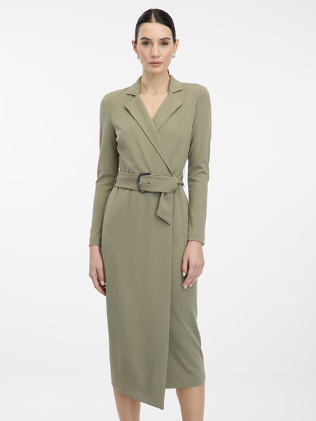 Orsay ORSAY khaki női midi ruha