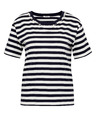 Orsay ORSAY sötétkék csíkos női rövid ujjú póló