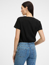 Orsay ORSAY fekete női rövid ujjú póló