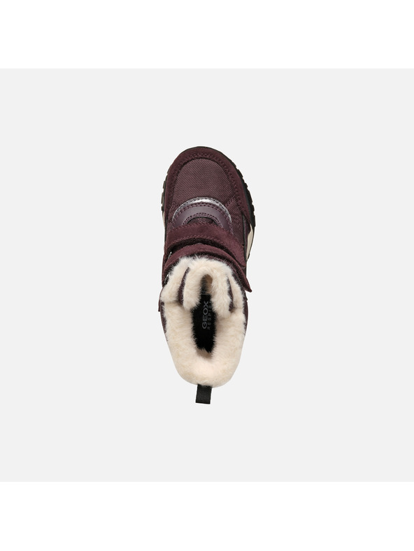Geox Bordó Geox Trekkyup B Ab téli gyerekcipő