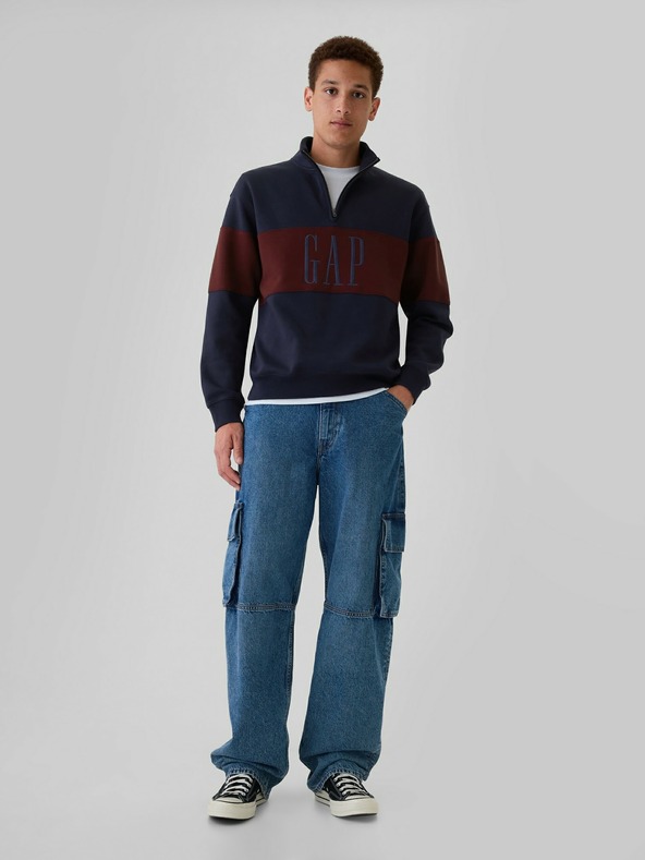 GAP Oversize polár pulóver GAP