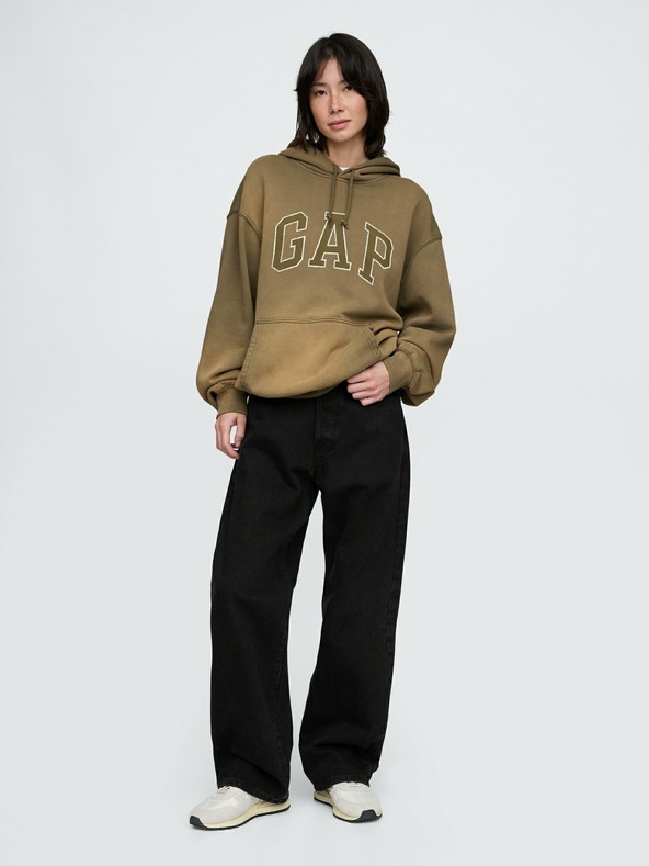 GAP Oversize pulóver logóval Americana Unisex GAP