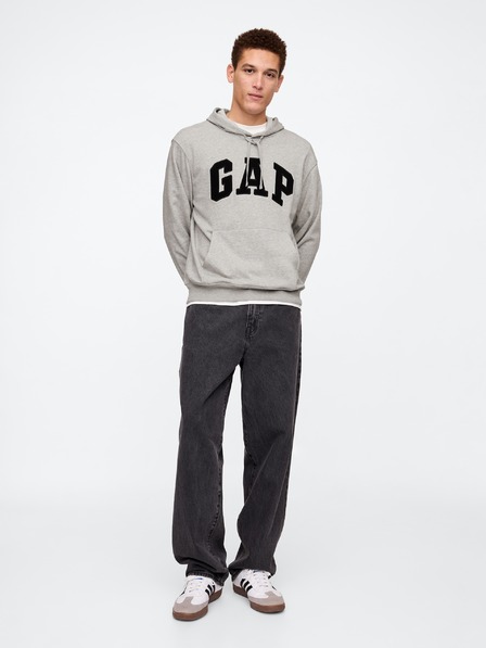 GAP Logós pulóver fleece anyaggal GAP