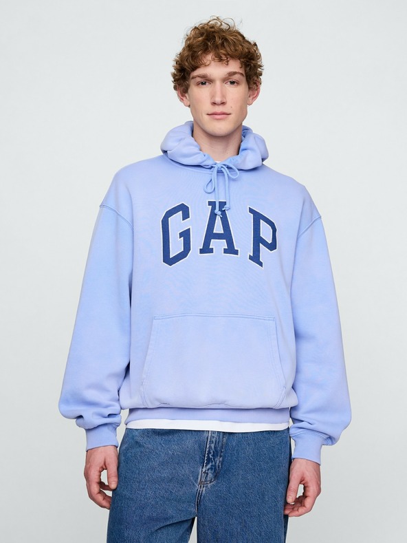 GAP Oversize pulóver logóval Americana Unisex GAP