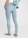 GAP Nadrágok distressed universal jeggings mid rise GAP