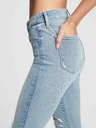 GAP Nadrágok distressed universal jeggings mid rise GAP