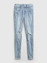 GAP Nadrágok distressed universal jeggings mid rise GAP