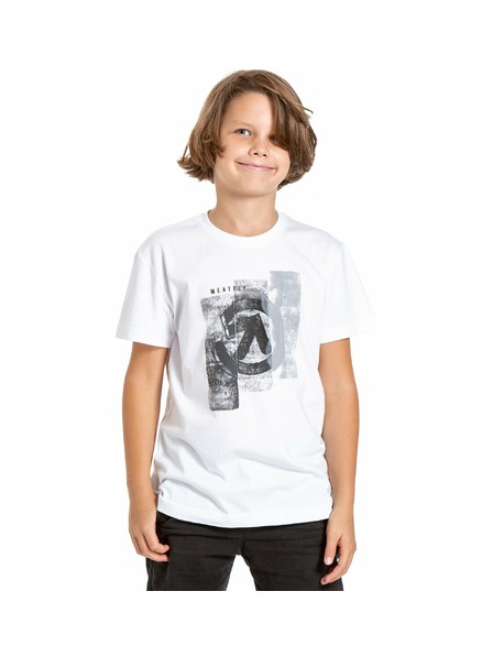 Meatfly Meatfly gyerek póló Artee White | Fehér | Méret