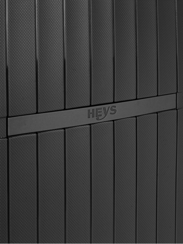 Heys Heys Airlite 3 darabos fekete utazóbőrönd szett S,M,L Fekete