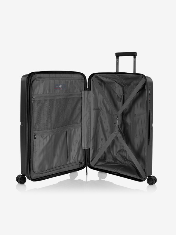 Heys Heys Airlite 3 darabos fekete utazóbőrönd szett S,M,L Fekete