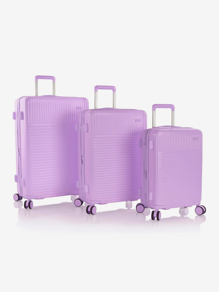 Heys Heys Pastel 3 darabos lila utazóbőrönd szett S,M,L