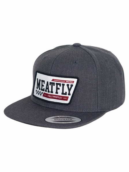 Meatfly Meatfly baseball sapka Hornet Snapback Racing Sötétszürke | Szürke | Méret