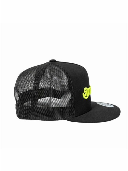 Meatfly Meatfly baseball sapka Mateo Trucker Snapback Lime / Fekete | Fekete | Méret