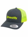 Meatfly Meatfly baseball sapka MF Logo Trucker Szén/Neon Zöld