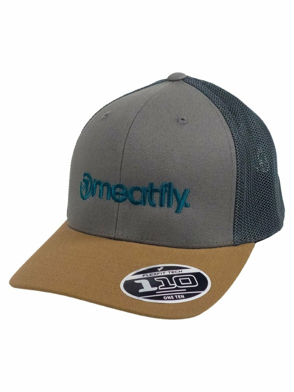 Meatfly Meatfly baseball sapka MF Logo Trucker Earth | Szürke | Méret