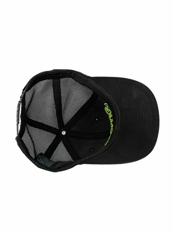 Meatfly Meatfly baseball sapka MF Logo Trucker Lime / Fekete | Fekete | Méret