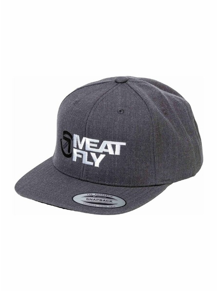 Meatfly Meatfly baseball sapka Ness Snapback Sötétszürke | Szürke | Méret