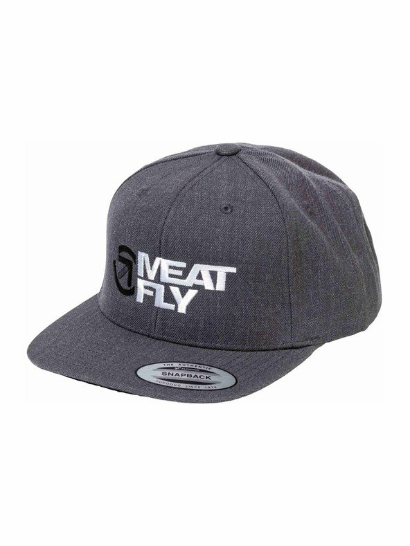 Meatfly Meatfly baseball sapka Ness Snapback Sötétszürke | Szürke | Méret