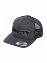 Meatfly Meatfly baseball sapka MF Logo Trucker Fekete / Sötétszürke | Szürke | Méret