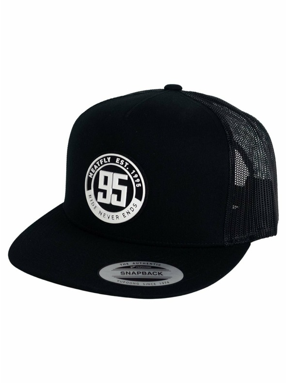Meatfly Meatfly baseball sapka Thunderbolt Trucker 95 Fekete | Fekete | Méret