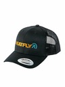 Meatfly Meatfly baseball sapka Rodie Trucker Wood / Black | Fekete | Méret