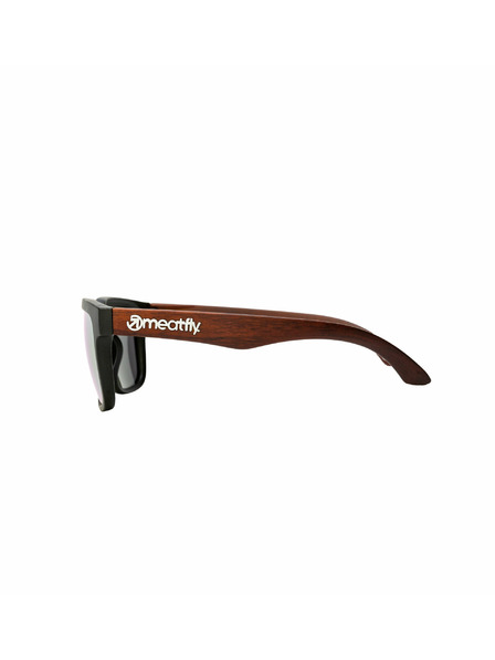 Meatfly Meatfly napszemüveg Memphis Black Dark Wood | Fekete | Méret