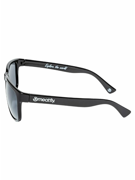 Meatfly Meatfly polarizált napszemüveg Gammy Black Glossy/Black | Fekete | Méret